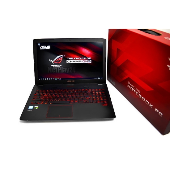 Gamingowy Laptop Asus Ośmio i7 Nvidia-4GB 8GB SSD-1000 Win10 Notebook do Gier